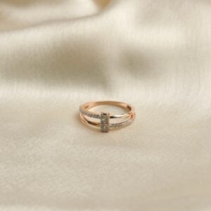 Diamond Gold Ring-RTJ007-1