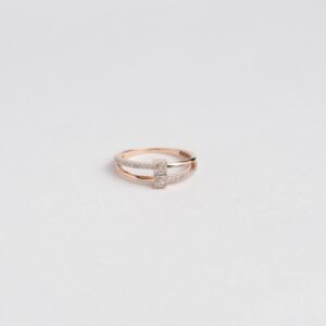 Diamond Gold Ring-RTJ007-2