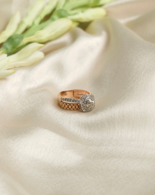 Stone Diamond Ring-RTJ005-1