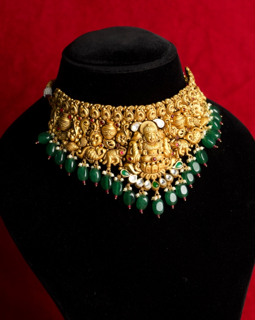 Premium Luxmi Ji Antique Set-RTJ0018-2