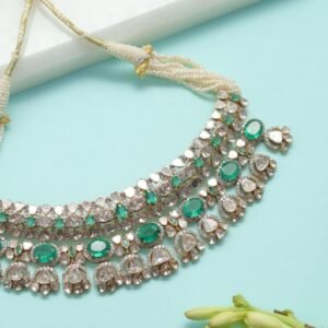 Texture Diamond Necklaces-RTJ0032-1