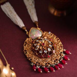 Graceful Glint Necklace-RTJ0036-1