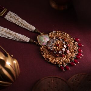 Graceful Glint Necklace-RTJ0036-2