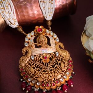Majestic Pearl Necklace-RTJ0038-1