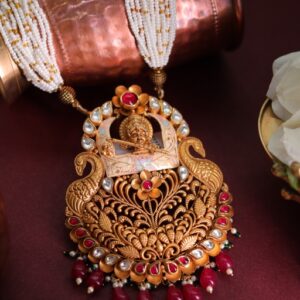 Majestic Pearl Necklace-RTJ0038-2
