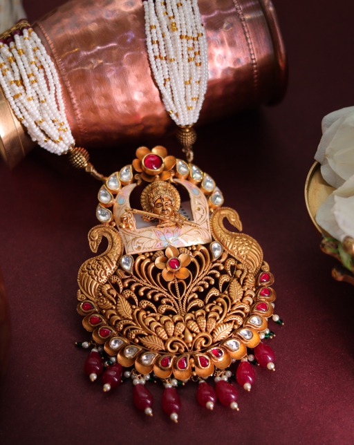 Majestic Pearl Necklace-RTJ0038-2