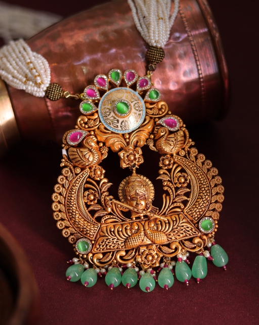 Sleek Elegance Necklace-RTJ0037-1
